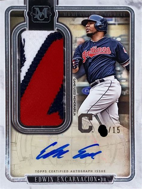 Topps Mlb Museum Collection Edwin Encarnacion