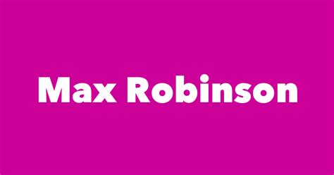 Max Robinson - Spouse, Children, Birthday & More