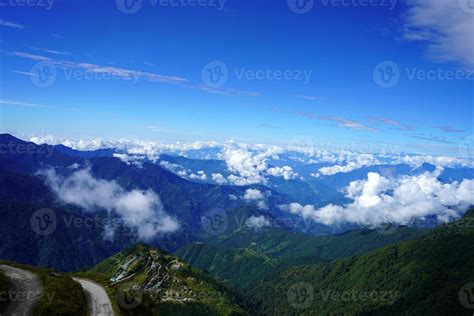 Old Silk Route and Zuluk Village in Background 21616096 Stock Photo at ...