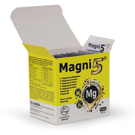 Magni Magnezyum Vitamin D B Eren Takviye Edici G Da Kaps L