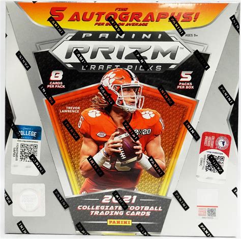 Panini Prizm Draft Picks Football Hobby Box Da Card World