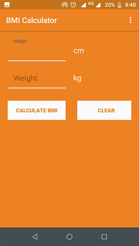 BMI Calculator Aplicativo Na Amazon Appstore