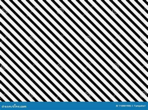 Diagonal Lines Pattern On White Seamless Background Striped Stock