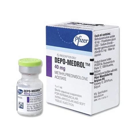 Depo Medrol Injection 40mg At Rs 200 Vial In Nagpur ID 23468606555