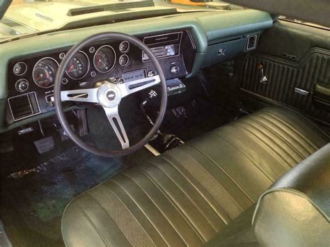 1970 CHEVROLET CHEVELLE MALIBU SS 2 DOOR COUPE Interior 152134