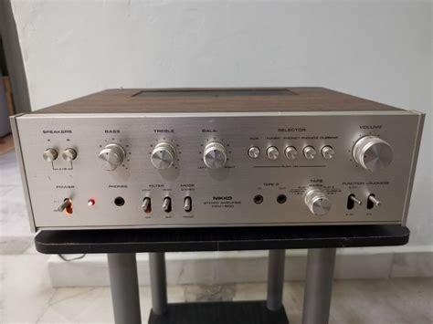 Nikko Vintage TRM 500 Stereo Integrated Amplifier Audio Soundbars