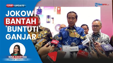 Bantah Buntuti Ganjar Kampanye Jokowi Jadwal Kunjungan Presiden Sudah