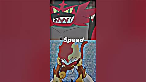 Infernape Vs Incineroar Who Is Strong 💪shorts Pokemon Youtube