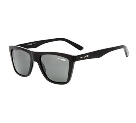 Arnette An 4119 01 Agent Gloss Black Grey Mens Womens Wayfarer Retro Sunglasses Ebay