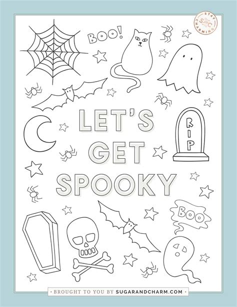 free printable halloween coloring pages - free halloween coloring pages ...