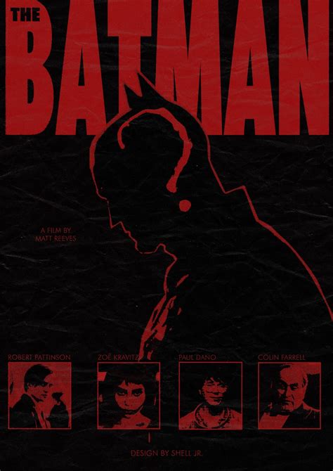 The Batman (2022) - Poster designed by me : r/MoviePosterPorn