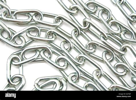 Metal chain texture as background Stock Photo - Alamy