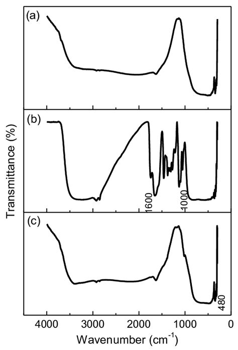 Ftir Spectra Of A Tio B As Prepared Sa Tio Nps R And