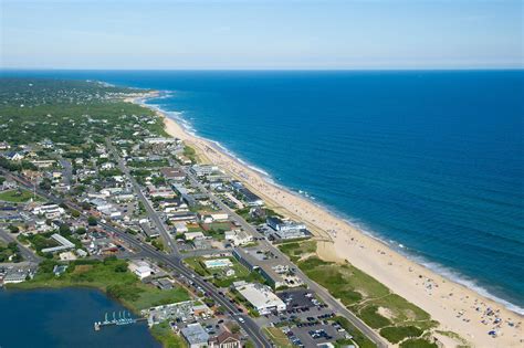 Downtown Montauk From Above Montauk Summer Love In The Hamptons