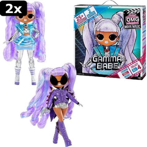 2x LOL Surprise OMG Movie Magic Pop Gamma Babe Bol