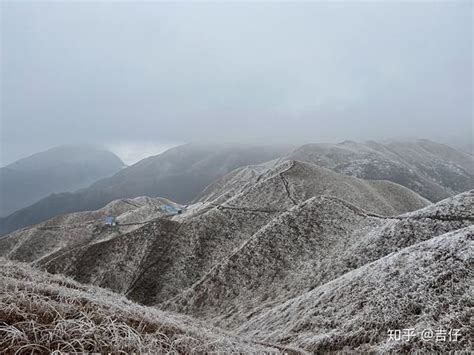 冬季去武功山，你应该准备些什么？ 知乎