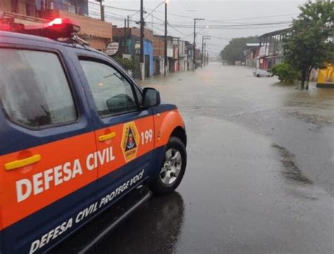 Defesa Civil Emite Alerta De Chuvas Fortes No Vale E No Litoral Norte