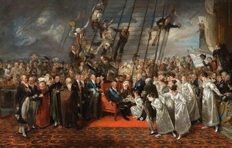 The Arrival Of King Louis Xviii Of France At Calais Art Uk