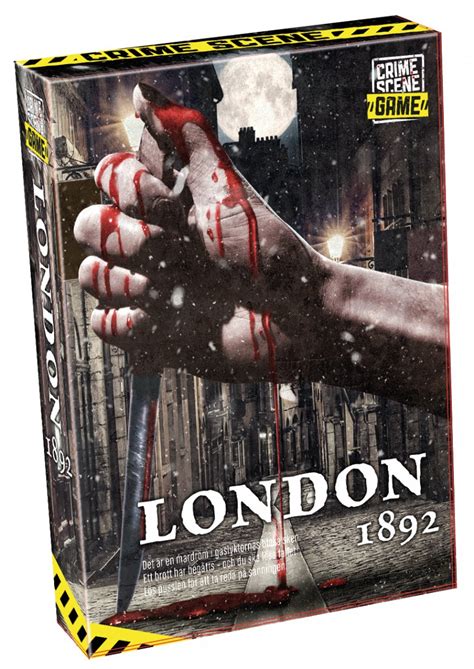 Gamestorm Crime Scene London Br Dspel Tactic Games