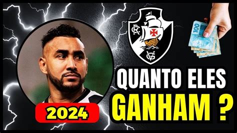 Sal Rio Dos Jogadores Do Vasco Da Gama Atualizados Quanto Ganham