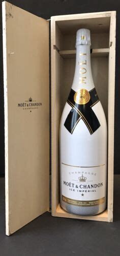 Moet Chandon Ice Imp Rial L Champagner Jeroboam Flasche Holzkiste