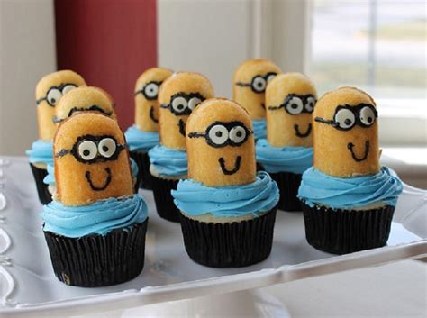 How To Make Minion Cupcakes