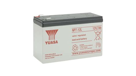 Np L Yuasa Batterie Rechargeable Plomb Acide V Ah Borne