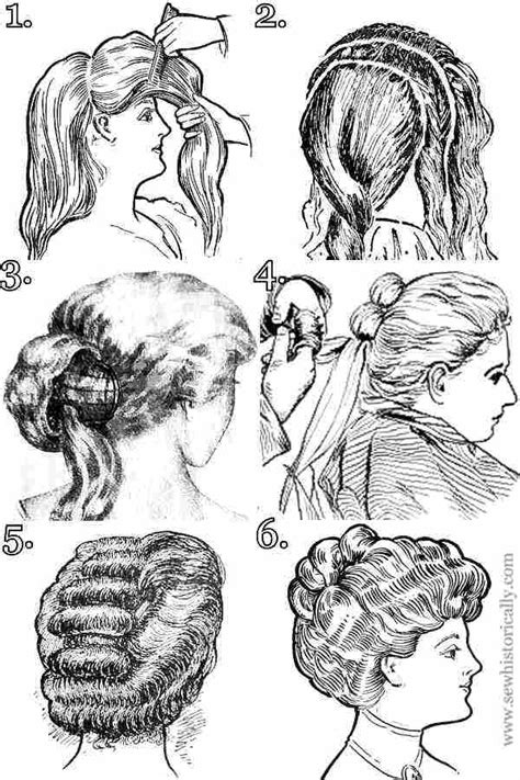 5 Ways To Make An Edwardian Gibson Girl Updo Sew Historically