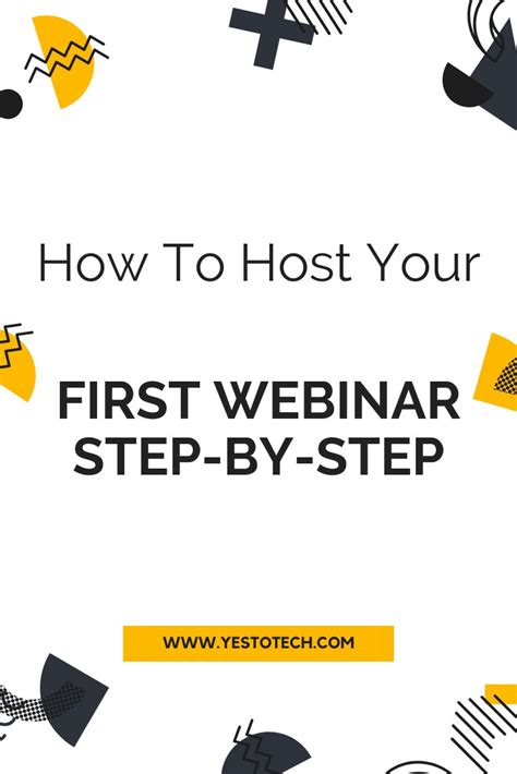 How To Host Your First Webinar Step By Step