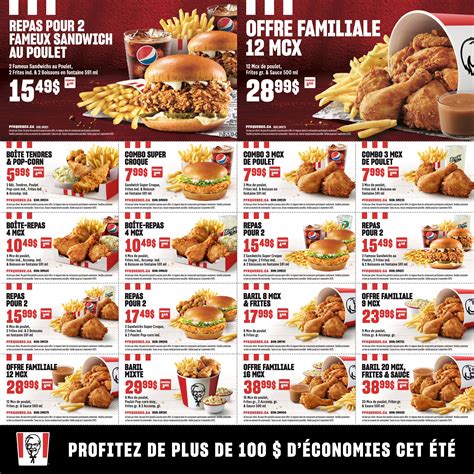 KFC Canada Coupons QC Until September 5 2021