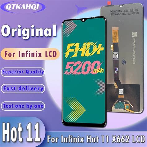 Original Lcd For Infinix Hot X Display Touch Screen Assembly