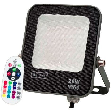 IluminaShop Foco Proyector LED SMD Chip Osram Mini On 20W RGB