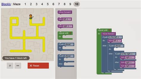 CrazyMuster: Google Blocky Maze