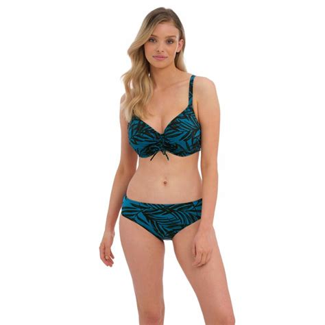 Plavky spodní díl FANTASIE SWIM PALMETTO BAY MID RISE BIKINI BRIEF ZEN