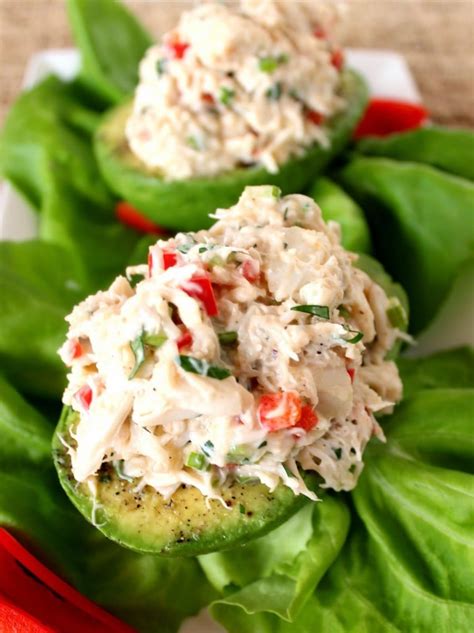 Crab Stuffed Avocados Recipe Kudos Kitchen By Renee