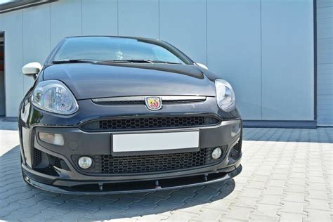 FRONT SPLITTER Fiat Punto Evo Abarth Gloss Black Our Offer Fiat