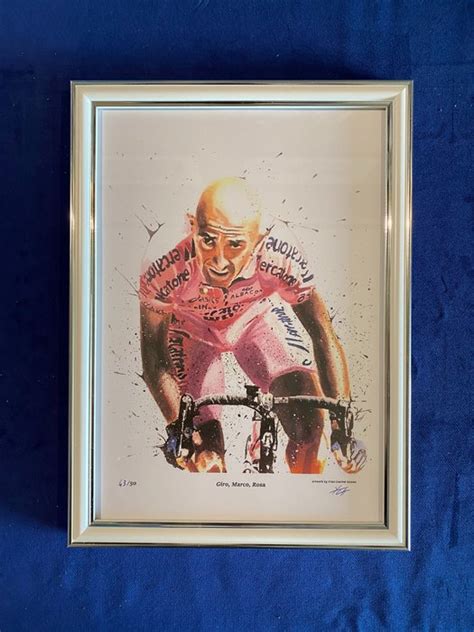 Ciclismo Marco Pantani Opera Darte Catawiki