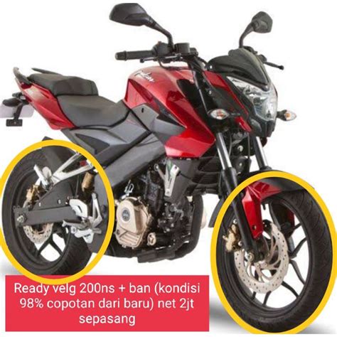 Jual Velg Bajaj Pulsar 200ns Plus Piringan Cakram Original Shopee