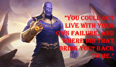 Thanos Quotes Wallpaper 4k Gamers | Quotes and Wallpaper Y