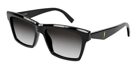 Saint Laurent Sl M104 001 Sunglasses Shiny Black Smartbuyglasses Canada