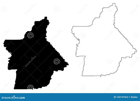 California - Butte County Map Vector Illustration | CartoonDealer.com ...