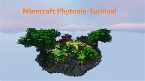 Minecraft Phytonia Neues Survival Projekt De Youtube