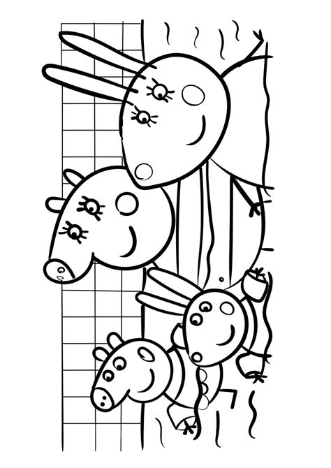 Disegni Di Peppa Pig Da Colorare Pianetabambini It