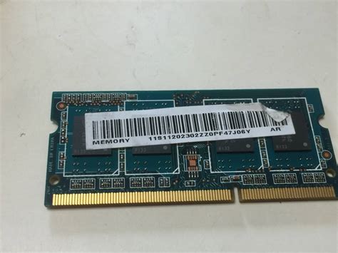 Yahooオークション ノートpc用 メモリ 4gb Ramaxel製 Sodimm Ddr3 1