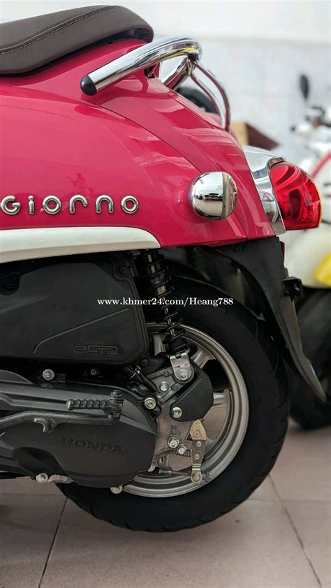 Honda Giorno Pink 50cc Tax Paper From Japan Price 145000 In Phnom