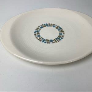 Canonburg Dining Vintage Mcm Canonsburg Pottery Temporama Platter