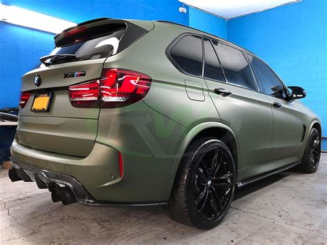 Bmw F15 X5 F85 X5m Carbon Fiber Side Skirt Extensions