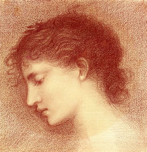 Head Study Of Maria Zambaco For The Wine Of Circe Edward Burne Jones