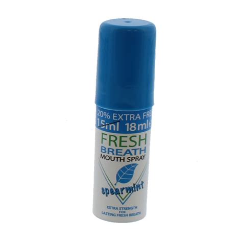 Fresh Breath Mouth Spray Spearmint 18 Ml 145