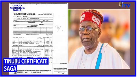 Tinubu Certificate Saga Legal Interpretation Gmn Youtube